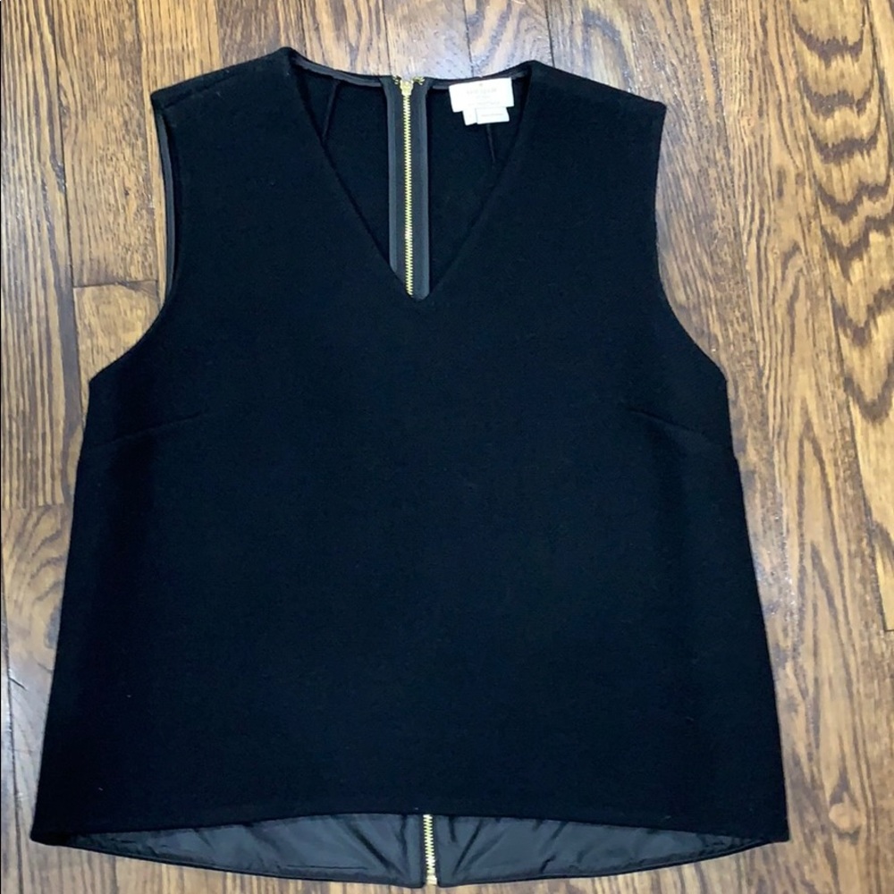 Kate Spade black wool top